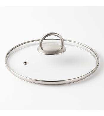 Faitout Royal Swiss rouge avec couvercle en verre – Design élégant et cuisson homogène
