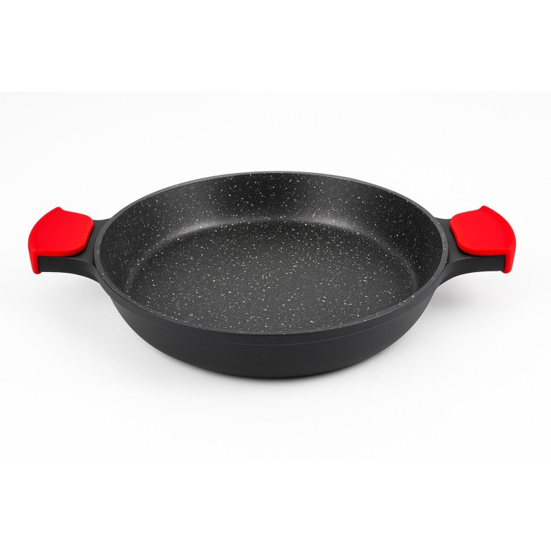 Poêle à Paella Antiadhésive en Pierre – Compatible Tous Feux, Induction & Vitrocéramique Poêle à Paella Antiadhésive en Pierre – Compatible Tous Feux, Induction & Vitrocéramique