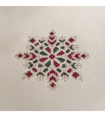 Nappe marocaine brodée Sultan 140*140cm