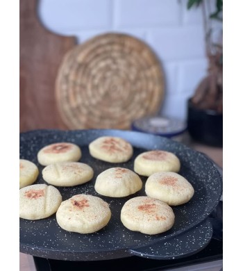 Galetière à pain, poêle à  pain induction 28cm