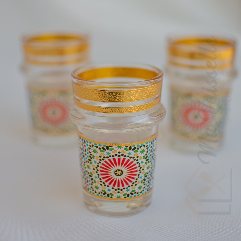 Set de 12 verres à thé marocain beldi