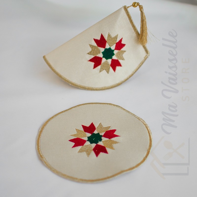 Accessoire pour théière orientale brodé Lyla