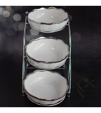 Présentoir apéritif 3 niveaux