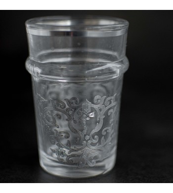 Set de 12 verres à thé Beldi marocain arabesque