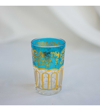 Set de 12 verres à thé marocain traditionnels