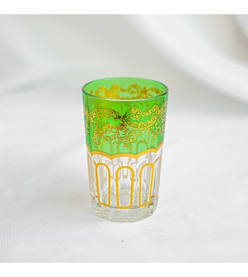 Set de 12 verres à thé marocain traditionnels