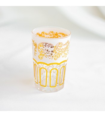 Set de 12 verres à thé marocain traditionnels