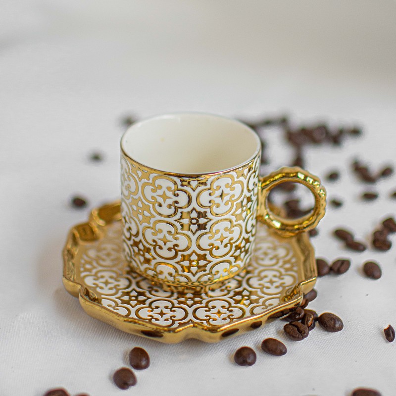 Service à café espresso pour 6 personnes