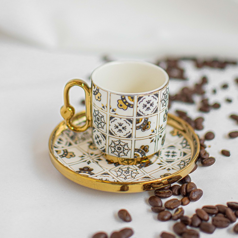 Service à café espresso pour 6 personnes