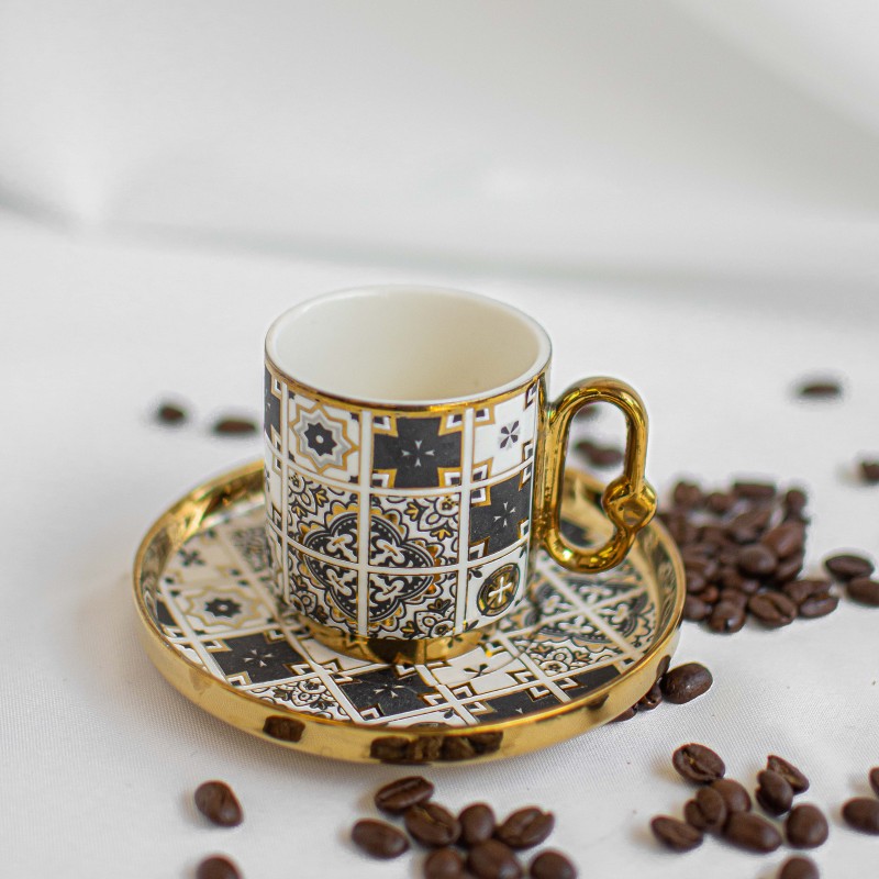 Service à café espresso pour 6 personnes