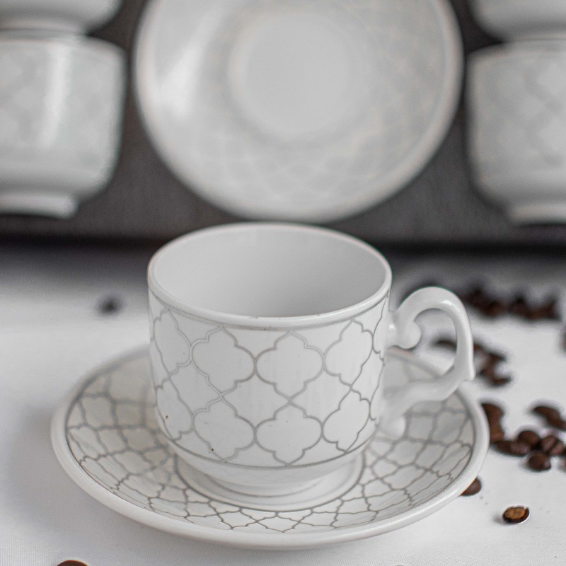 Service à café Quadrilobe 12 pièces