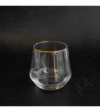 Set de 6 verres à eau Gold Touch 300ml