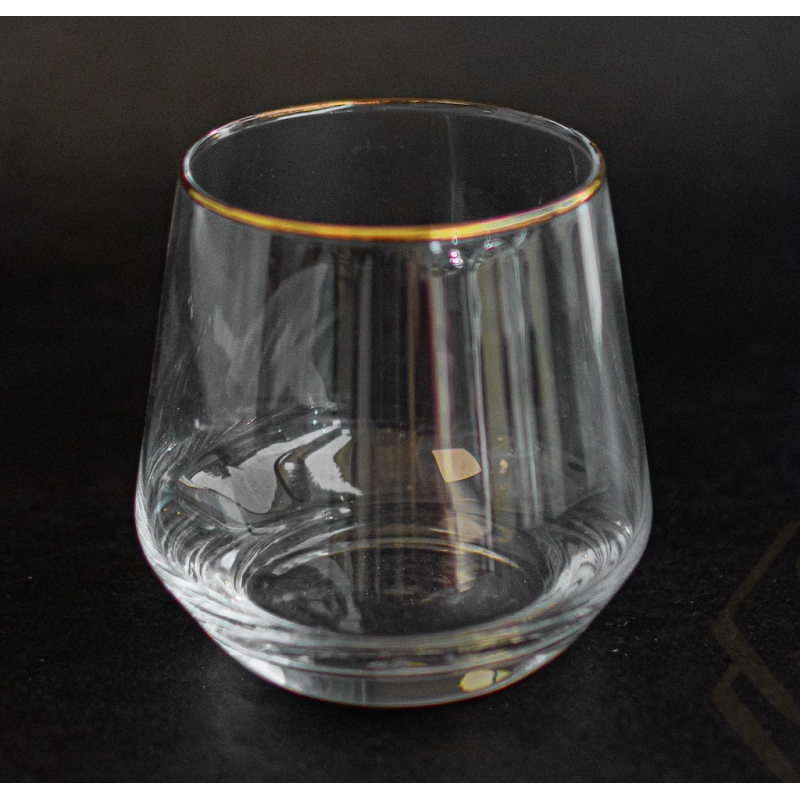 Set de 6 verres à eau Gold Touch 300ml