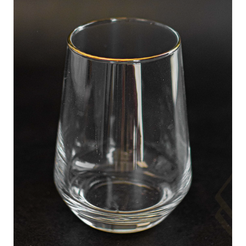 Set de 6 verres à eau Gold Touch 400ml