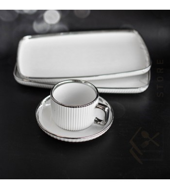 Service de table 32 pièces argenté