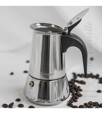 Cafetière italienne inox 3 tasses