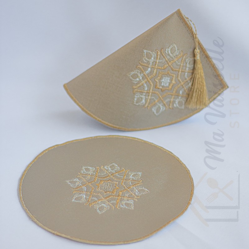 Accessoire pour théière orientale brodé Siya