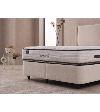 Lit coffre SNOZY beige 160*200cm