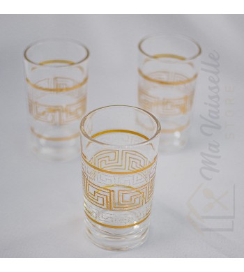 Set de 12 verres à thé