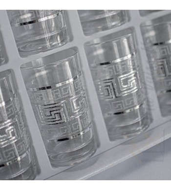 Set de 12 verres à thé