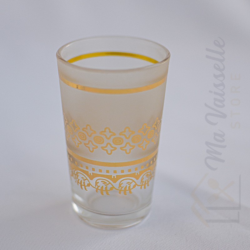 Set de 6 verres à thé marocain