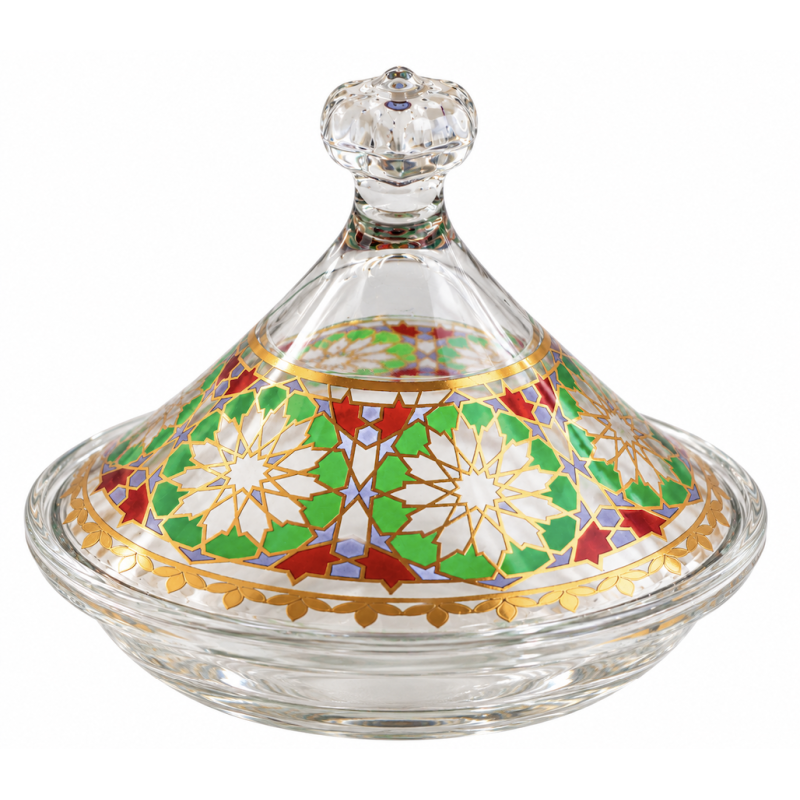 Tajine de présentation oriental 12cm Dayna