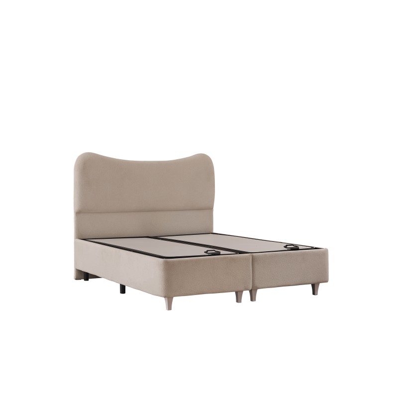 Lit coffre PURE beige 160*200cm